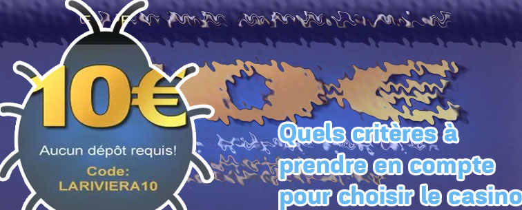 Casino en ligne depot minimum 10 euros