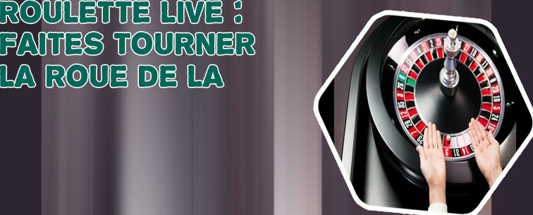 Roulette en live casino