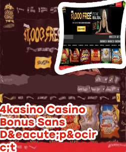 Tour gratuit casino bonus sans d&eacute;p&ocirc;t